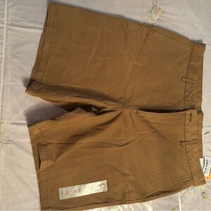 Old Navy Brown Flat Front Shorts